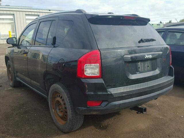 1C4NJDAB5CD618602 - 2012 JEEP COMPASS BA BLACK photo 3