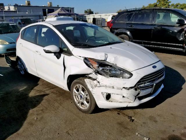 3FADP4EJ2FM118181 - 2015 FORD FIESTA SE WHITE photo 1