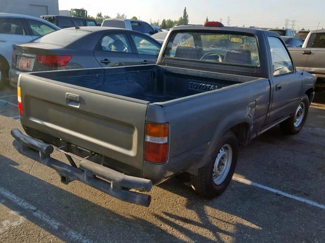 4TARN81A2RZ226477 - 1994 TOYOTA PICKUP 1/2 GRAY photo 4