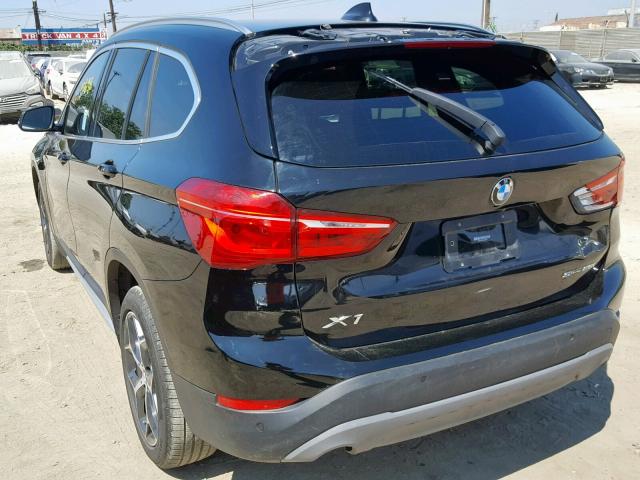 WBXHU7C34J5L05837 - 2018 BMW X1 SDRIVE2 BLACK photo 3