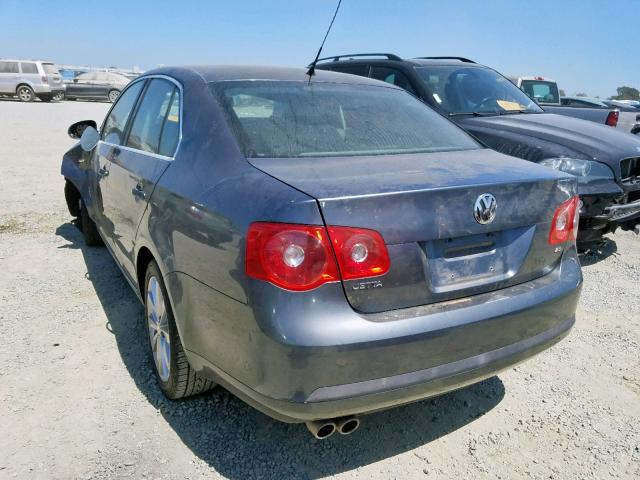 3VWEG71K67M138012 - 2007 VOLKSWAGEN JETTA WOLF GRAY photo 3