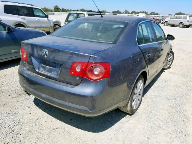 3VWEG71K67M138012 - 2007 VOLKSWAGEN JETTA WOLF GRAY photo 4