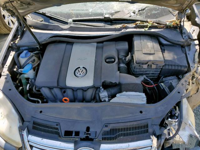 3VWEG71K67M138012 - 2007 VOLKSWAGEN JETTA WOLF GRAY photo 7