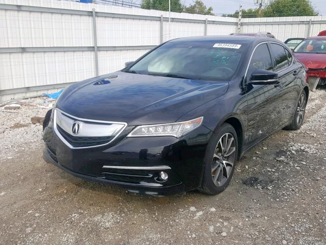 19UUB3F73FA006848 - 2015 ACURA TLX ADVANC BLACK photo 2