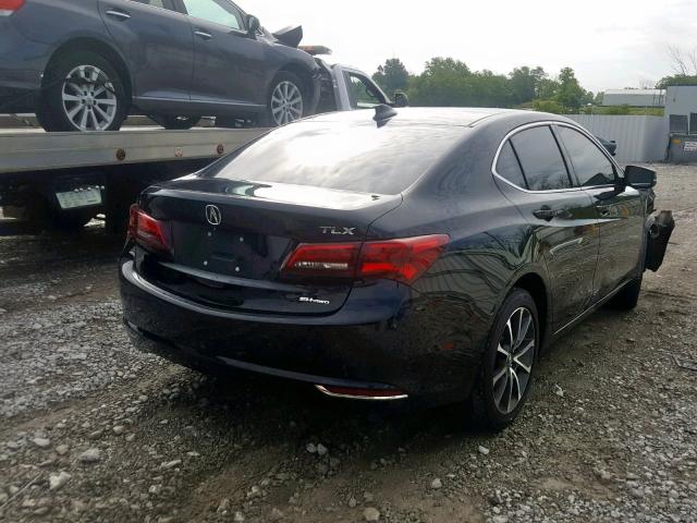 19UUB3F73FA006848 - 2015 ACURA TLX ADVANC BLACK photo 4