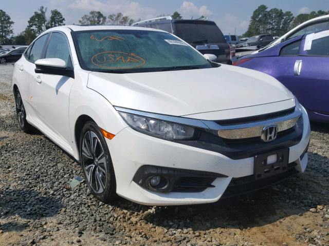 19XFC1F79GE008109 - 2016 HONDA CIVIC EXL WHITE photo 1