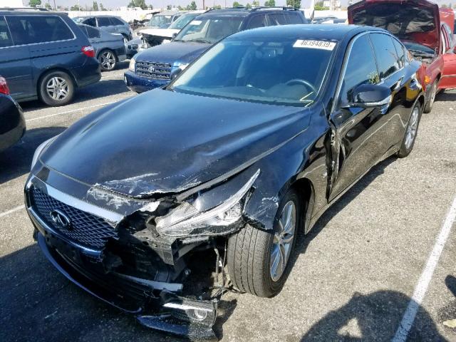 JN1BV7AP4FM344904 - 2015 INFINITI Q50 BASE BLACK photo 2