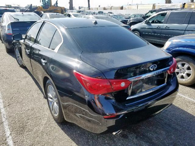 JN1BV7AP4FM344904 - 2015 INFINITI Q50 BASE BLACK photo 3