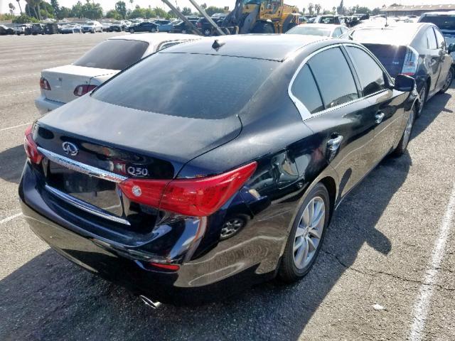 JN1BV7AP4FM344904 - 2015 INFINITI Q50 BASE BLACK photo 4