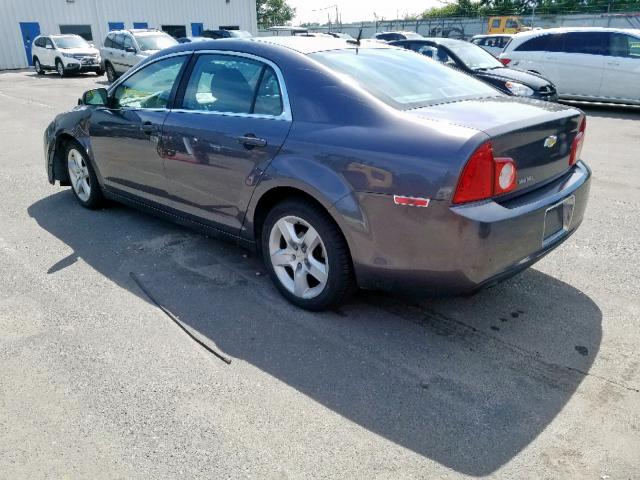 1G1ZB5EB2A4163969 - 2010 CHEVROLET MALIBU LS GRAY photo 3