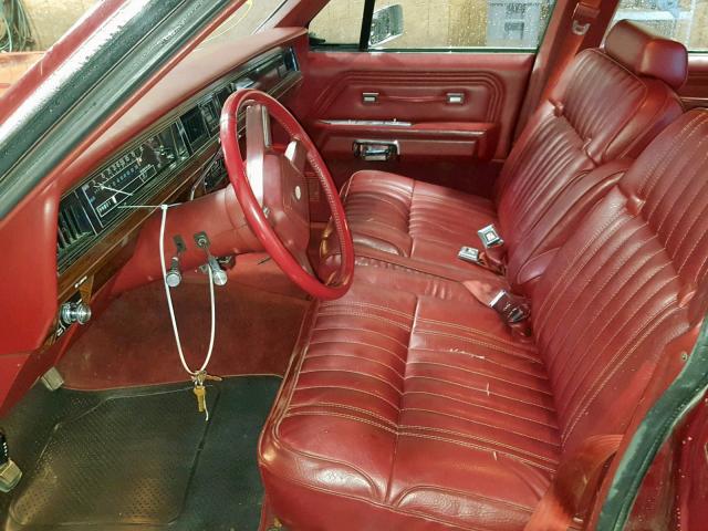 2FABP43F2FX147173 - 1985 FORD LTD CROWN RED photo 5