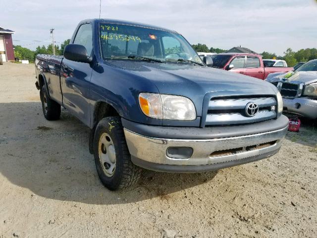 5TBKT42126S476326 - 2006 TOYOTA TUNDRA BLUE photo 1