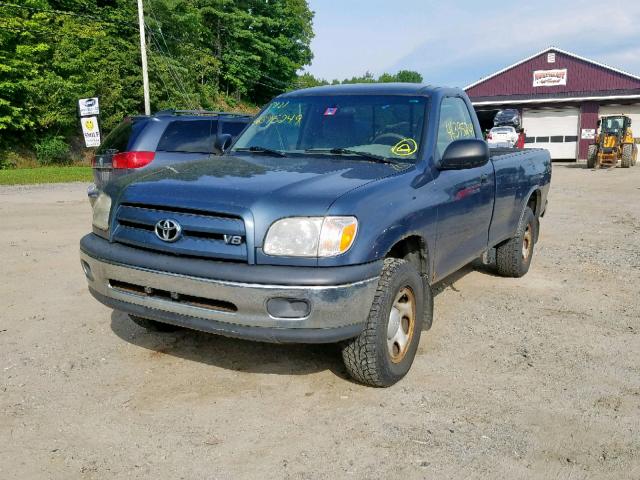 5TBKT42126S476326 - 2006 TOYOTA TUNDRA BLUE photo 2