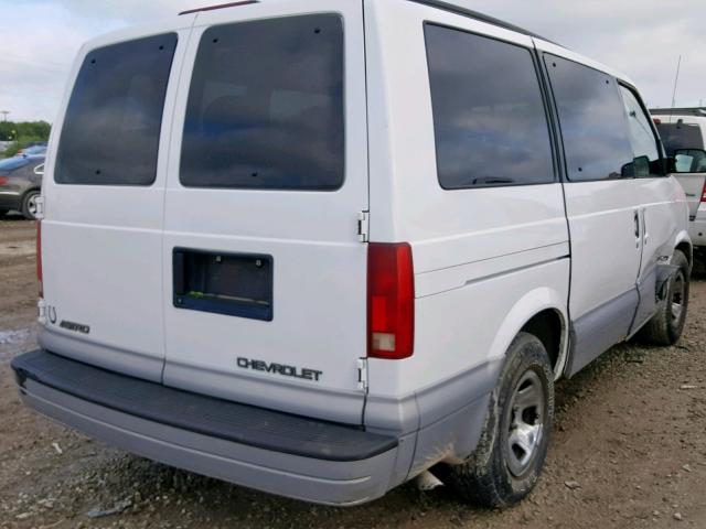 1GNDM19W0WB172200 - 1998 CHEVROLET ASTRO WHITE photo 4