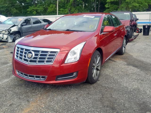 2G61N5S37D9116398 - 2013 CADILLAC XTS RED photo 2