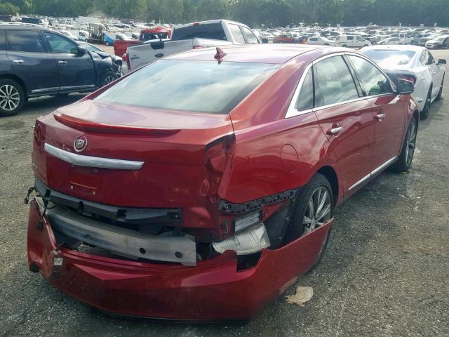 2G61N5S37D9116398 - 2013 CADILLAC XTS RED photo 4