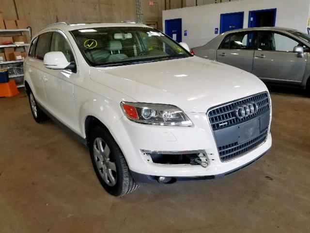 WA1BY74L67D045083 - 2007 AUDI Q7 3.6 QUA WHITE photo 1