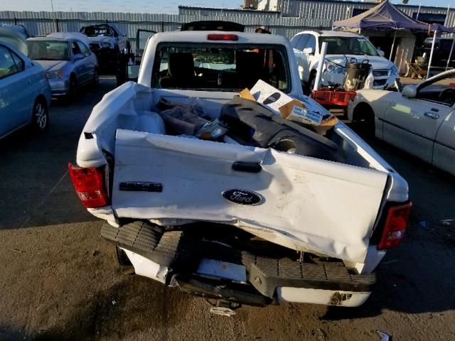 1FTKR1EE2BPB21499 - 2011 FORD RANGER SUP WHITE photo 9