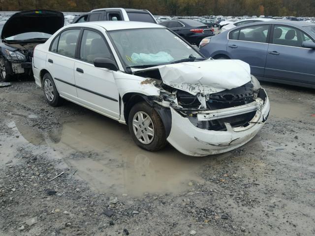 2HGES16305H564467 - 2005 HONDA CIVIC DX V WHITE photo 1