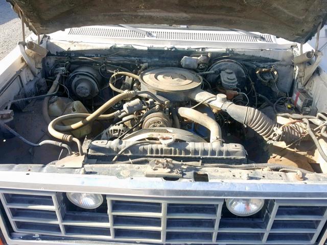 1B4GW12T5FS696231 - 1985 DODGE RAMCHARGER TAN photo 7