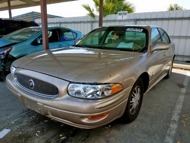 1G4HP52K45U100592 - 2005 BUICK LESABRE CU GOLD photo 2