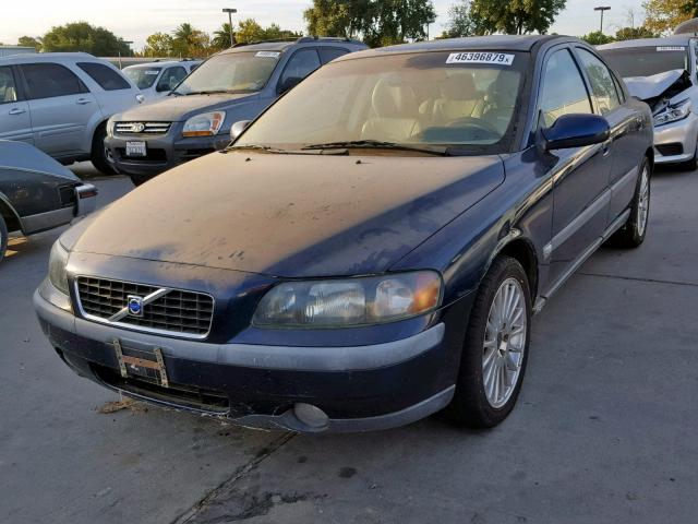 YV1RS58DX32282494 - 2003 VOLVO S60 2.4T BLUE photo 2