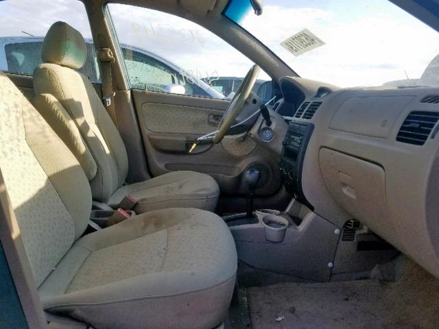 KNADC125136205946 - 2003 KIA RIO GREEN photo 5