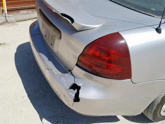 2G2WP582161194709 - 2006 PONTIAC GRAND PRIX SILVER photo 9