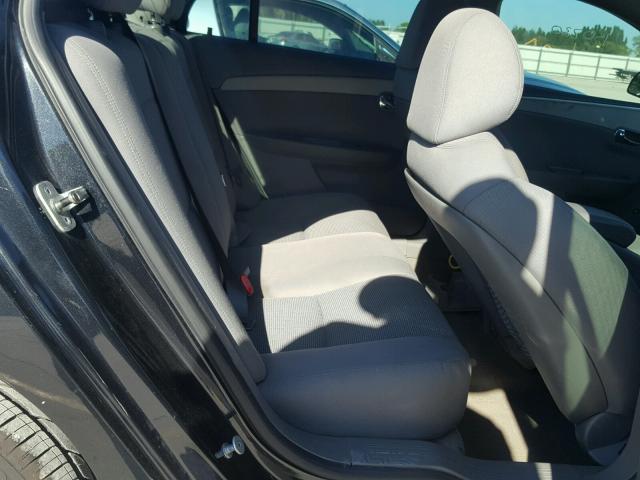 1G1ZB5EB8AF176066 - 2010 CHEVROLET MALIBU LS BLACK photo 6