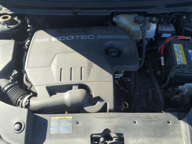 1G1ZB5EB8AF176066 - 2010 CHEVROLET MALIBU LS BLACK photo 7