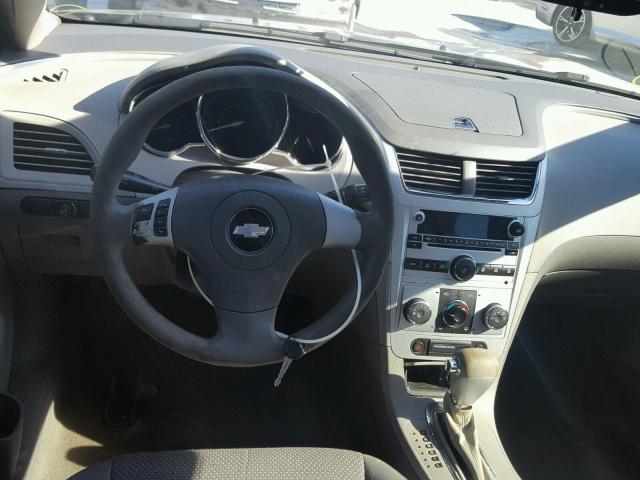 1G1ZB5EB8AF176066 - 2010 CHEVROLET MALIBU LS BLACK photo 9