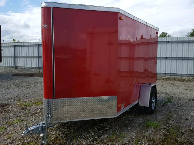 5KGBBTN16J1016083 - 2018 UTILITY TRAILER RED photo 2