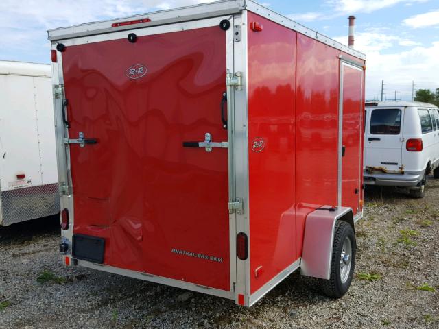 5KGBBTN16J1016083 - 2018 UTILITY TRAILER RED photo 4