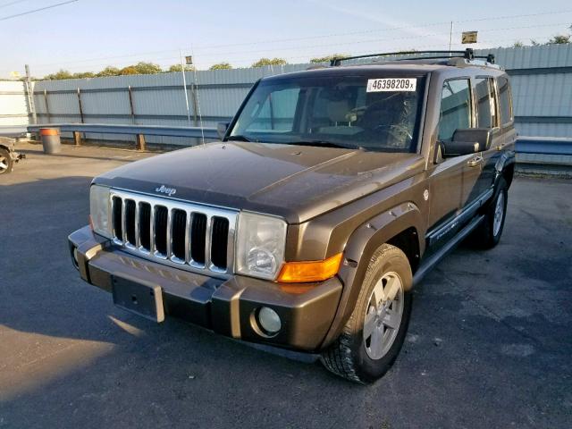 1J8HG58296C339342 - 2006 JEEP COMMANDER 灰色 照片 2