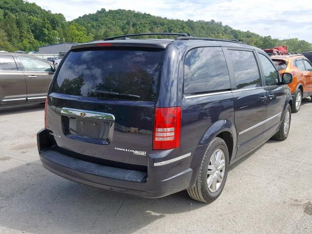 2A4RR5D14AR298549 - 2010 CHRYSLER TOWN & COU BLUE photo 4