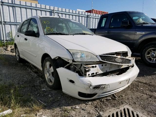 1FAFP37NX7W284954 - 2007 FORD FOCUS ZX5 WHITE photo 1