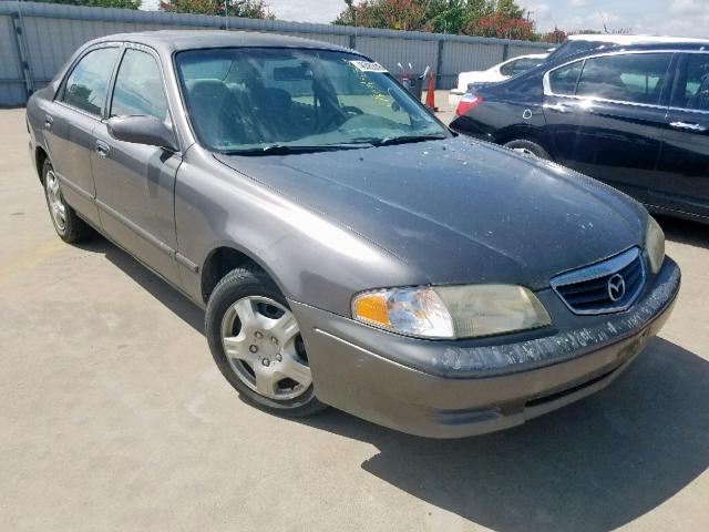 1YVGF22C525269305 - 2002 MAZDA 626 LX GREEN photo 1