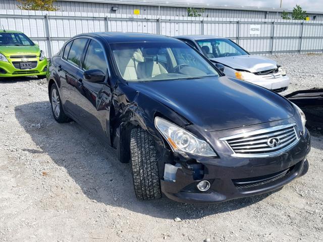 JN1CV6AR1DM761751 - 2013 INFINITI G37 BLACK photo 1