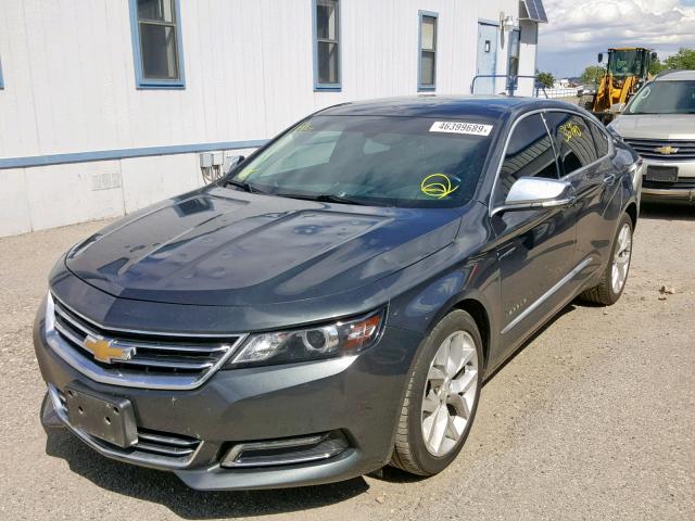 2G1125S31J9157054 - 2018 CHEVROLET IMPALA PRE GRAY photo 2