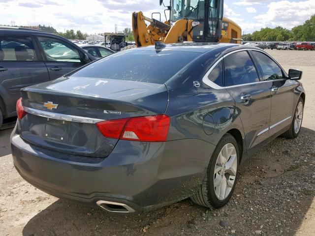 2G1125S31J9157054 - 2018 CHEVROLET IMPALA PRE GRAY photo 4