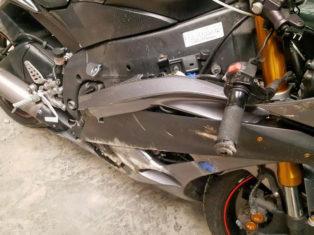 JYARJ12Y77A004351 - 2007 YAMAHA YZFR6 L GRAY photo 9