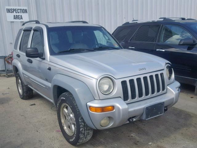 1J8GL58K12W287818 - 2002 JEEP LIBERTY LI GRAY photo 1