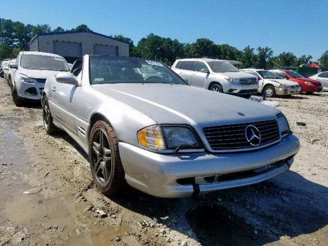 WDBFA68F6XF185129 - 1999 MERCEDES-BENZ SL 500 SILVER photo 1