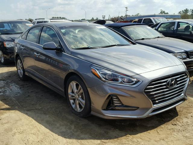 5NPE34AF4JH685244 - 2018 HYUNDAI SONATA SPO GRAY photo 1