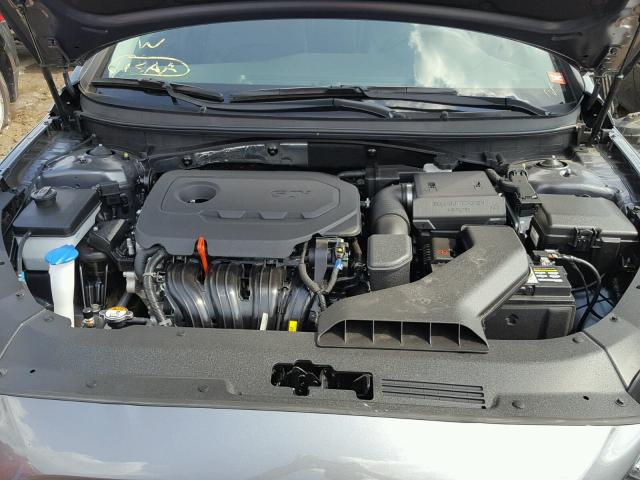 5NPE34AF4JH685244 - 2018 HYUNDAI SONATA SPO GRAY photo 7