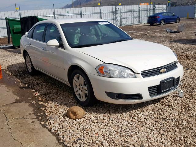 2G1WU58R779101026 - 2007 CHEVROLET IMPALA LTZ WHITE photo 1