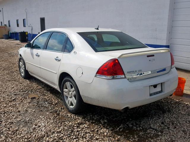 2G1WU58R779101026 - 2007 CHEVROLET IMPALA LTZ WHITE photo 3