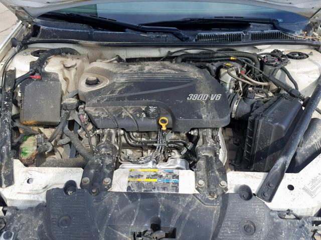 2G1WU58R779101026 - 2007 CHEVROLET IMPALA LTZ WHITE photo 7