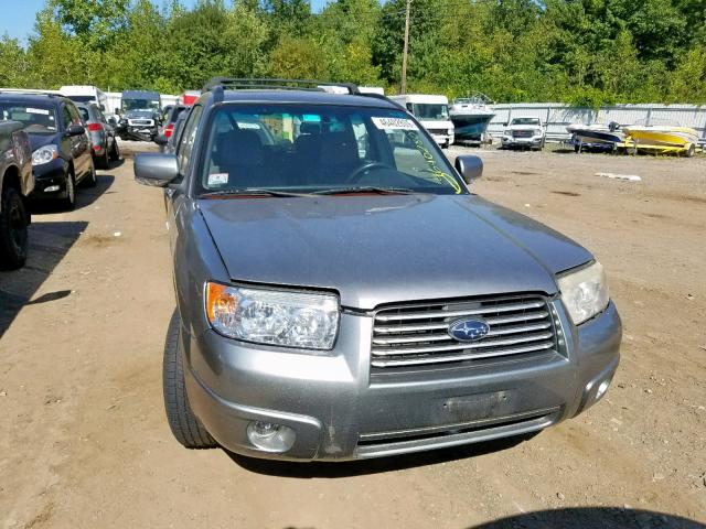 JF12G65617H716105 - 2007 SUBARU FORESTER SILVER photo 9