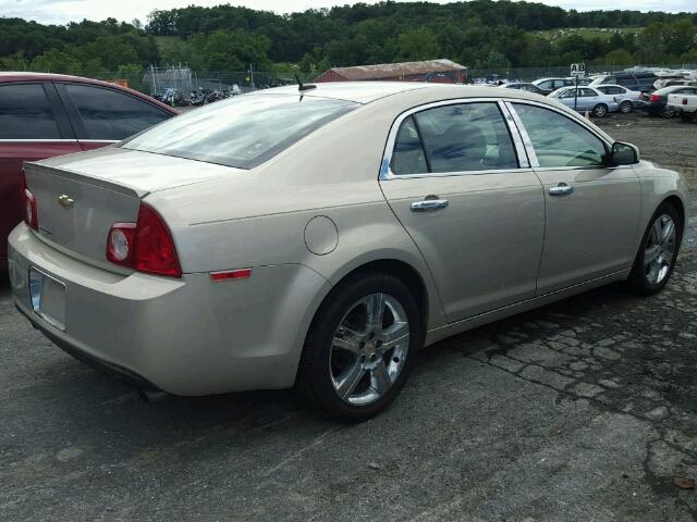 1G1ZD5E79BF268178 - 2011 CHEVROLET MALIBU 2LT GOLD photo 4